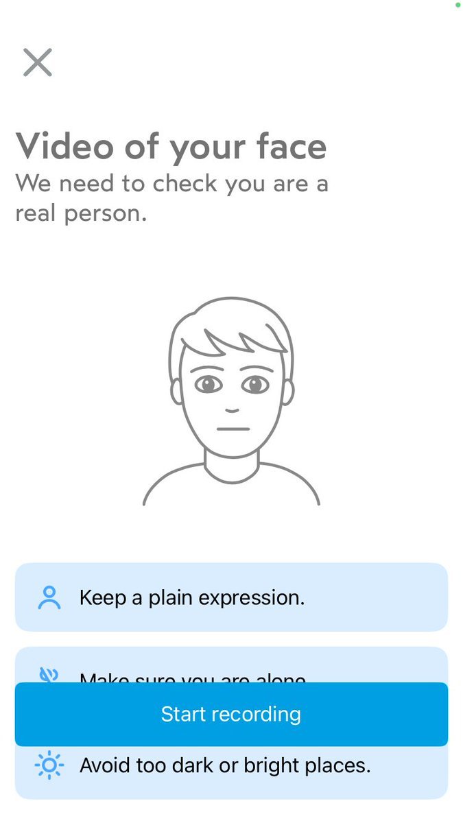 步骤 12：开始录制人脸视频